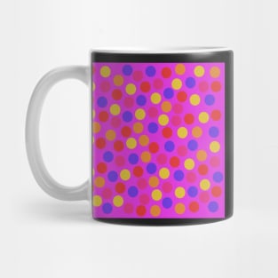 pop art polka dots pattern Mug